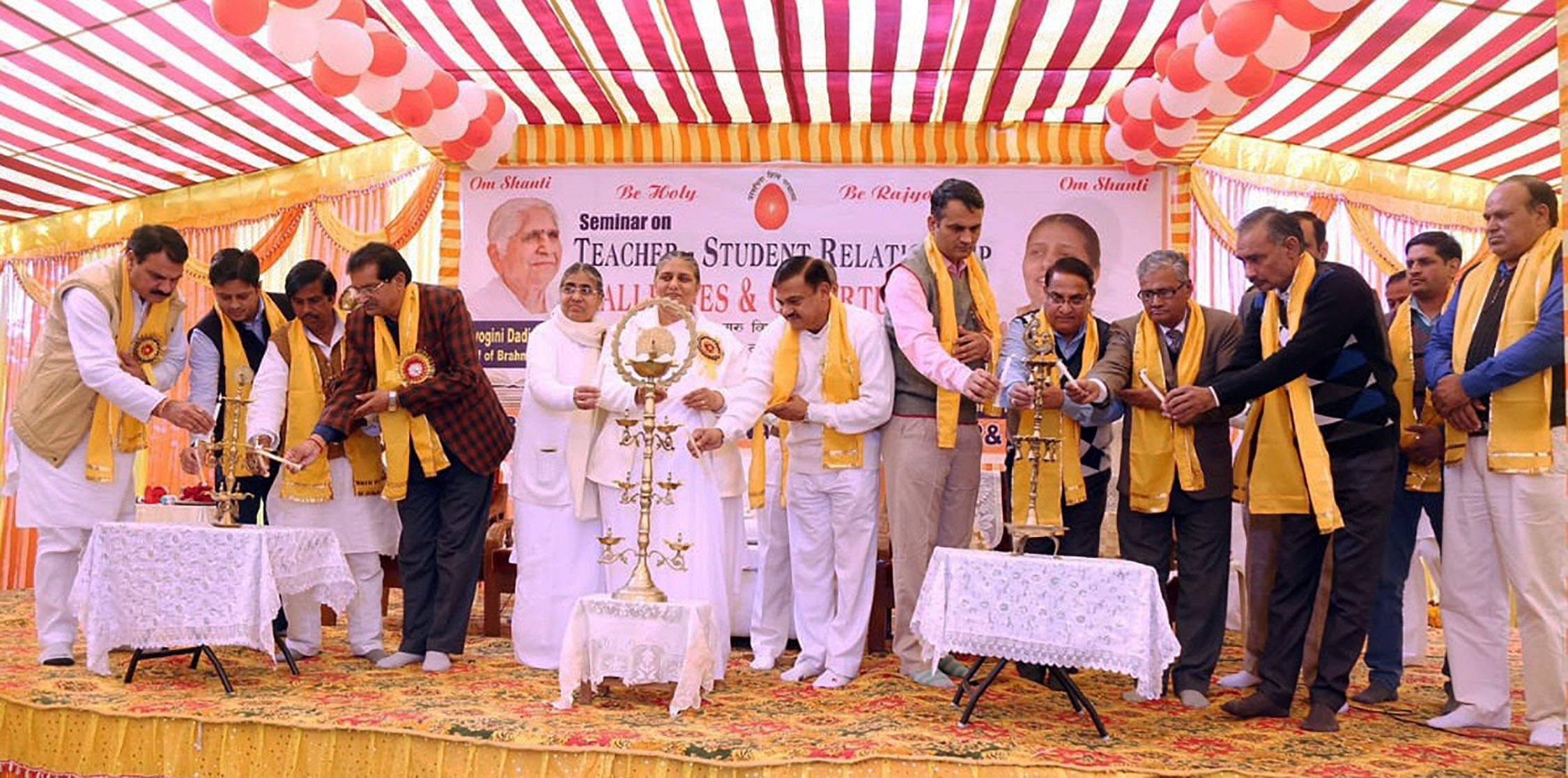 Teacher-Student Relationship- Narnaul 2018- Candle Lighting